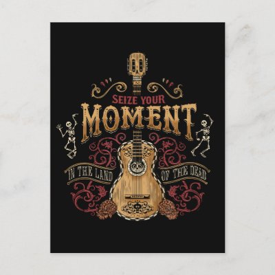 Disney Pixar Coco | &quot;Seize Your Moment&quot; Quote Postcard