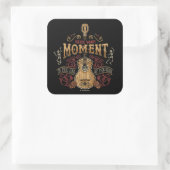 Disney Pixar Coco | "Seize Your Moment" Quote Square Sticker | Zazzle