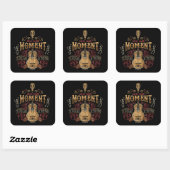 Disney Pixar Coco | "Seize Your Moment" Quote Square Sticker | Zazzle