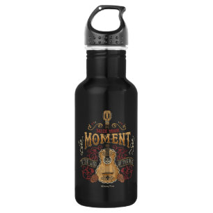 Disney Pixar Coco "Seize Your Moment" Quote Stainless Steel Water Bottle