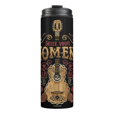 Disney Pixar Coco | "Seize Your Moment" Quote Thermal Tumbler