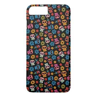 Disney Pixar Coco | Sugar Skull &amp; Floral Pattern iPhone 8 Plus/7 Plus Case