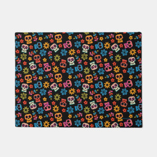 Disney Pixar Coco   Sugar Skull & Floral Pattern Doormat