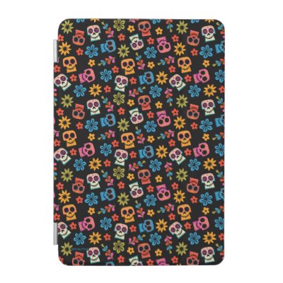 Disney Pixar Coco | Sugar Skull &amp; Floral Pattern iPad Mini Cover