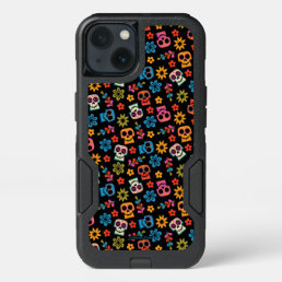 Disney Pixar Coco | Sugar Skull &amp; Floral Pattern iPhone 13 Case