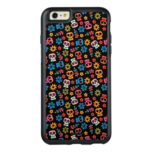 Disney Pixar Coco  Sugar Skull  Floral Pattern OtterBox iPhone 66s Plus Case