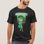 Disney Pixar Inside Out Disgust Green Retro Poster T-Shirt