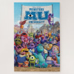 Disney Pixar Monsters University Movie Poster Jigsaw Puzzle at Zazzle