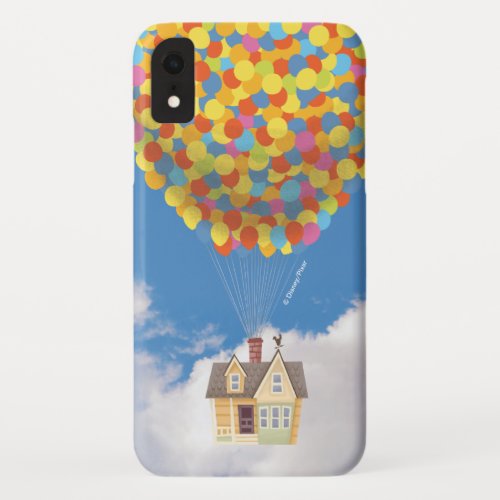 Disney Pixar UP  Balloon House in the Clouds iPhone XR Case