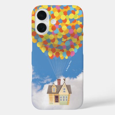 Disney Pixar UP | Balloon House in the Clouds iPhone 16 Case