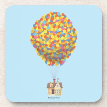 Disney Pixar Up | Balloon House Pastel Beverage Coaster by disneyPixarUp at Zazzle