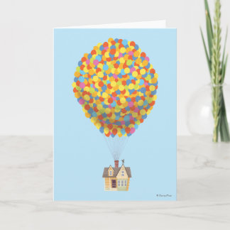 Disney Pixar UP | Balloon House Pastel Card