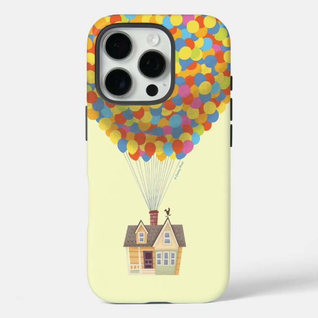 Disney Pixar UP | Balloon House Pastel Case-Mate iPhone Case (Back)