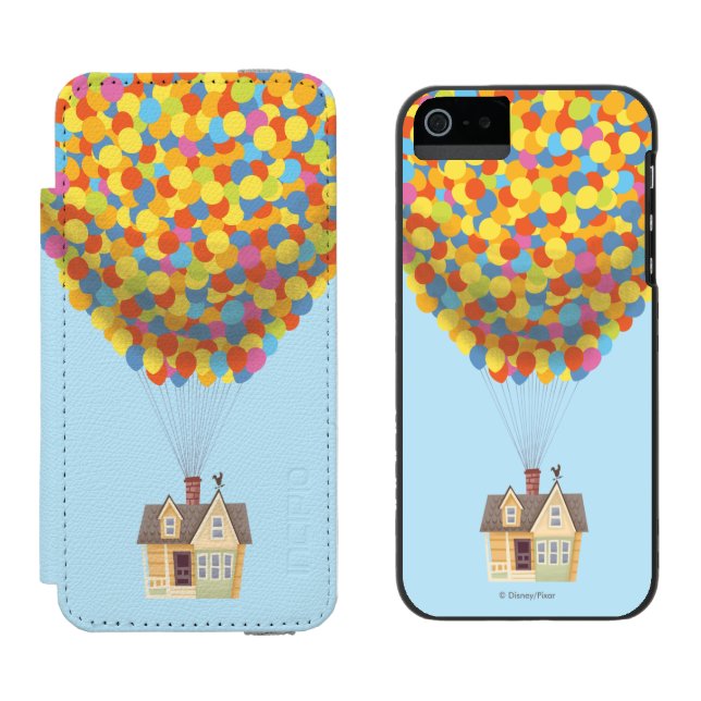 Disney Pixar UP | Balloon House Pastel Incipio iPhone Wallet Case (Side by Side)
