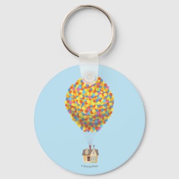 Disney Pixar Up | Balloon House Pastel Keychain by disneyPixarUp at Zazzle