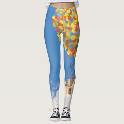 Disney Pixar UP | Balloon House Pastel Leggings