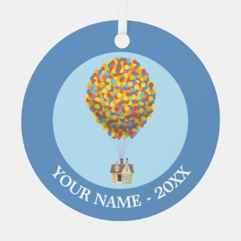 Disney Pixar Up | Balloon House Pastel Metal Ornament by disneyPixarUp at Zazzle