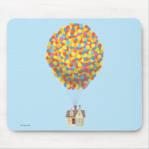 Disney Pixar UP Balloon House Pastel Mouse Pad