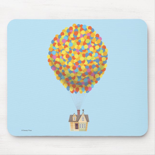 Disney Pixar UP | Balloon House Pastel Mouse Pad (Front)