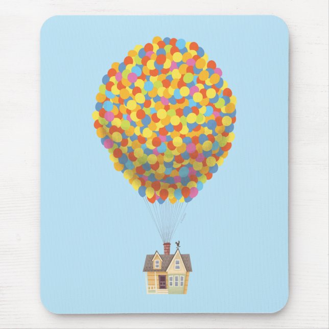 Disney Pixar UP | Balloon House Pastel Mouse Pad (Front)