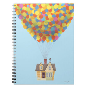 Disney Pixar UP Balloon House Pastel Notebook