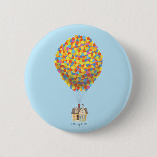 Disney Pixar UP | Balloon House Pastel Pinback Button