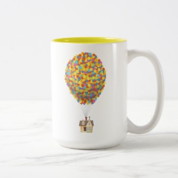 Disney Pixar Up | Balloon House Pastel Two-tone Coffee Mug by disneyPixarUp at Zazzle