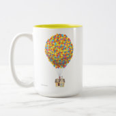 Disney Pixar UP | Balloon House Pastel Two-Tone Coffee Mug (Left)