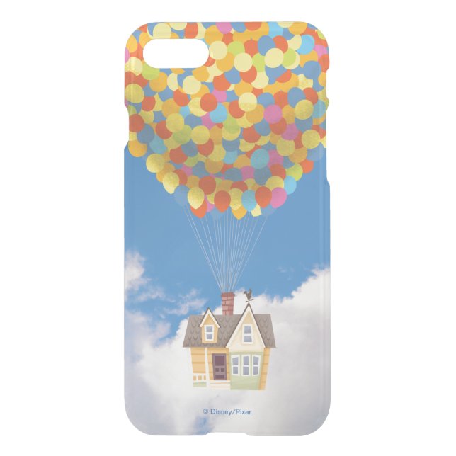 Disney Pixar UP | Balloon House Pastel Uncommon iPhone Case (Back)