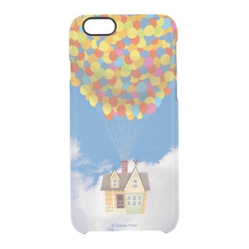 Disney Pixar Up | Balloon House Pastel Clear Iphone 6/6s Case by disneyPixarUp at Zazzle