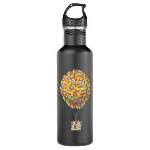 Disney Pixar UP   Balloon House Pastel Water Bottle