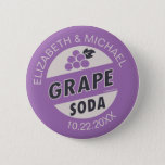 Disney Pixar Up Wedding | Grape Soda Button at Zazzle