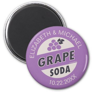 Disney Pixar Up Wedding | Grape Soda Magnet by disneyPixarUp at Zazzle
