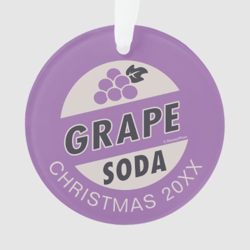 Disney Pixar Up Wedding  Grape Soda Ornament