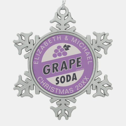 Disney Pixar Up Wedding  Grape Soda Ornament