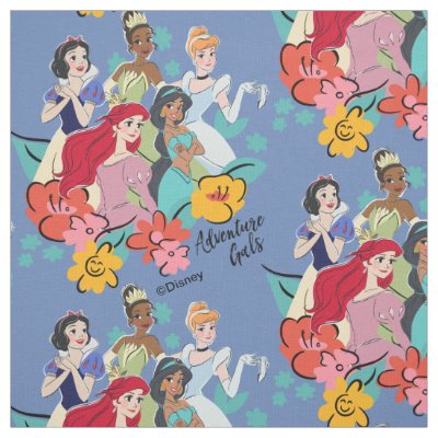 Disney Princess Adventure Gals Fabric