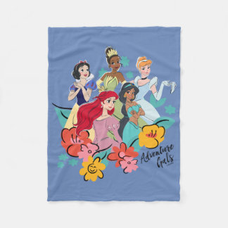 Disney Princess Adventure Gals Fleece Blanket