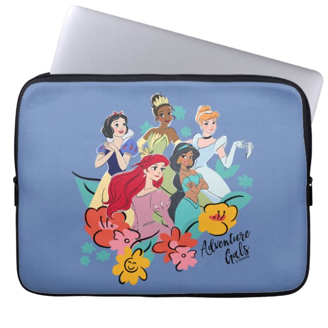 Disney Princess Adventure Gals Laptop Sleeve (Front)