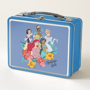 Disney Princess Adventure Gals Metal Lunch Box