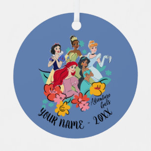 Disney Princess Adventure Gals Metal Ornament