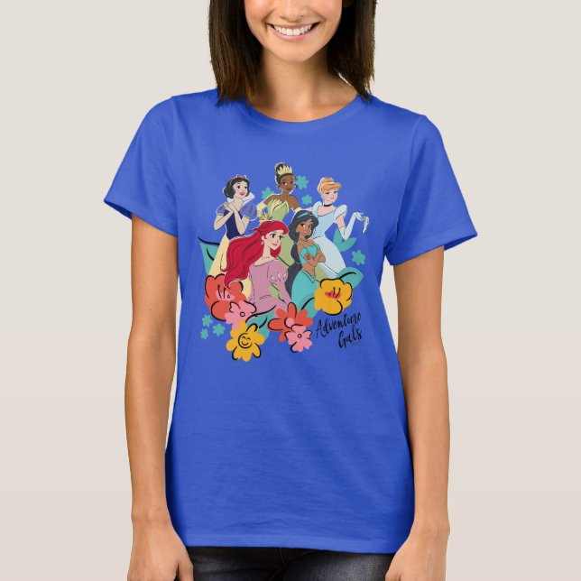 Disney Princess Adventure Gals T-Shirt (Front)