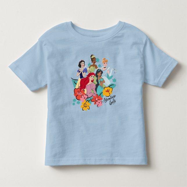 Disney Princess Adventure Gals Toddler T-shirt (Front)