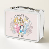 Disney Princess, Ariel, Belle and Rapunzel Metal Lunch Box