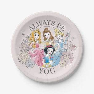 Disney Princess   Always Be You Paper Plates