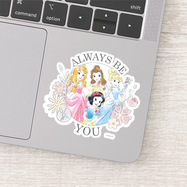 Disney Princess | Always Be You Sticker (Detail)