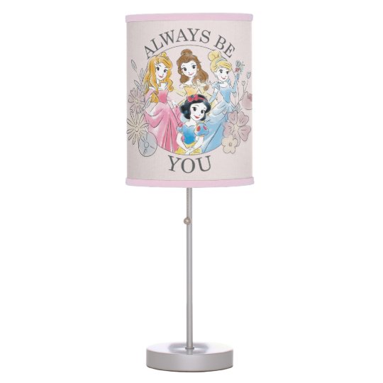 Disney Princess | Always Be You Table Lamp | Zazzle.com