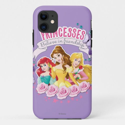 Disney Princess  Ariel Belle and Aurora iPhone 11 Case