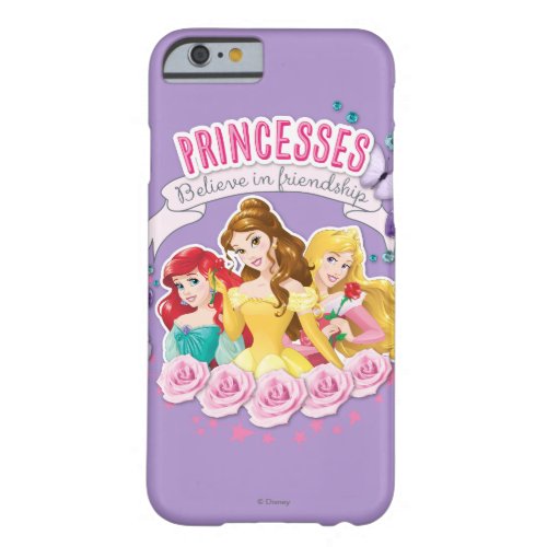 Disney Princess  Ariel Belle and Aurora Barely There iPhone 6 Case