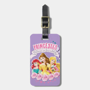 Disney Princess   Ariel, Belle and Aurora Luggage Tag