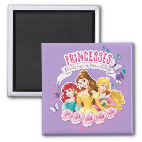 Disney Princess  Ariel Belle and Aurora Magnet